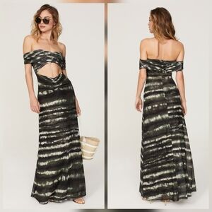 Ronny Kobo Beatriz Dress A-line. Short sleeves Cold shoulder Size M